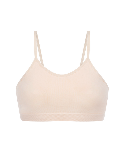 Tweenie Bird, a Seamless First Bra for Tween Girls ~ Nude