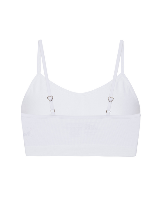 Tweenie Bird, a Seamless First Bra for Tween Girls ~ White